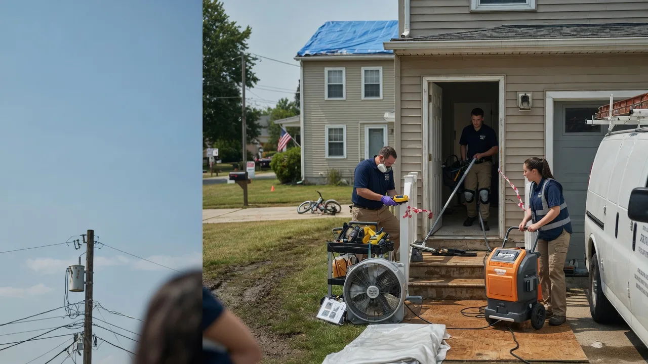 Water Damage Repair in Cedar Grove, WV near me
